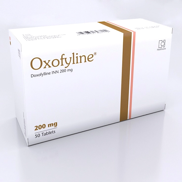Pack Image: Oxofyline 200 mg Tablet (5 x 10)