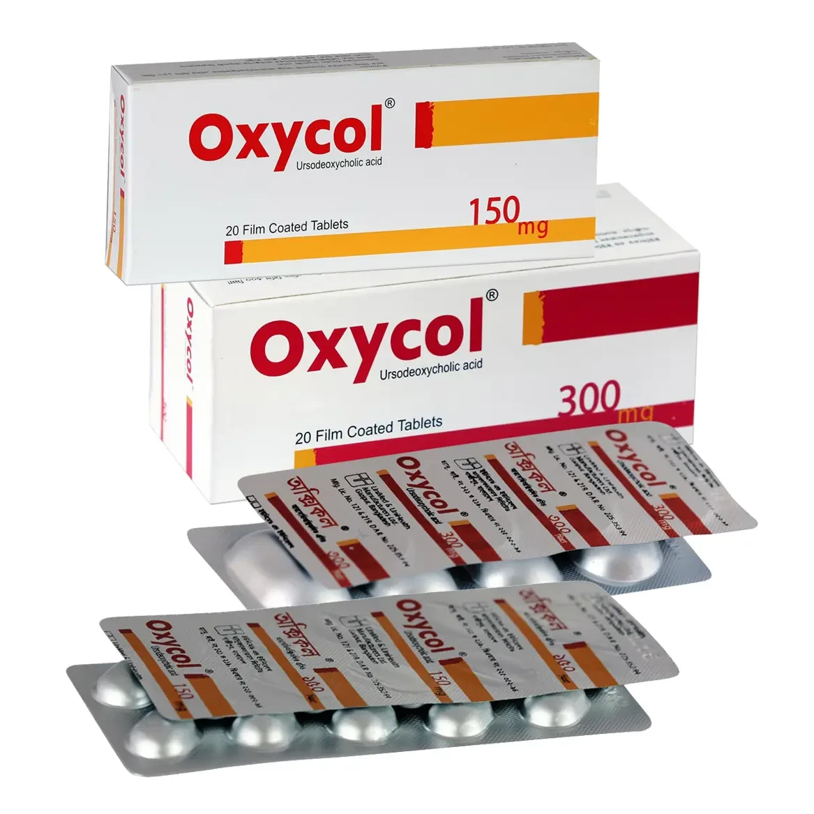 Pack Image: Oxycol 150 mg Tablet (2 x 10)