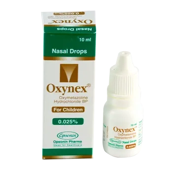 Pack Image: Oxynex 0.025% Nasal Drop (10 ml drop)