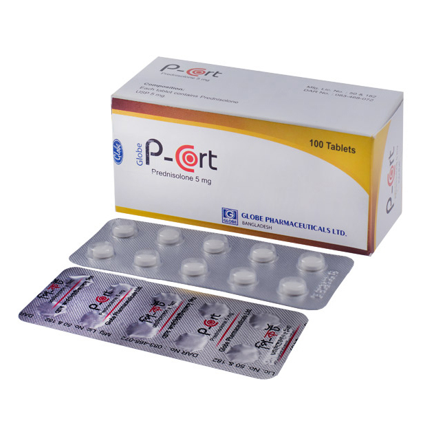 Pack Image: P-Cort 5 mg Tablet (10 x 10)