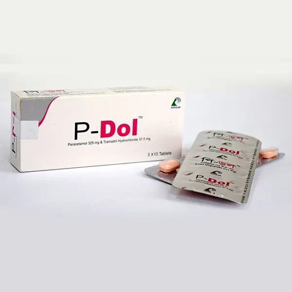 Pack Image: P-Dol 325 mg Tablet (3 x 10)