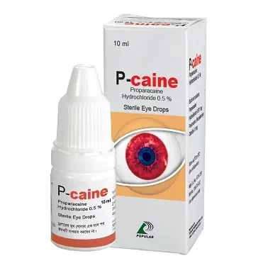 Pack Image: P-caine 0.5% Eye Drop (10 ml drop)