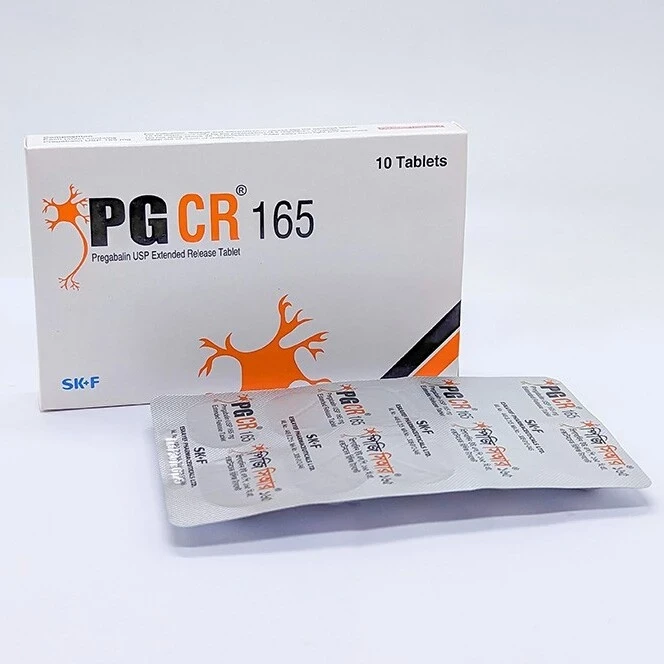 Pack Image: PG CR 165 mg Tablet (1 x 10)
