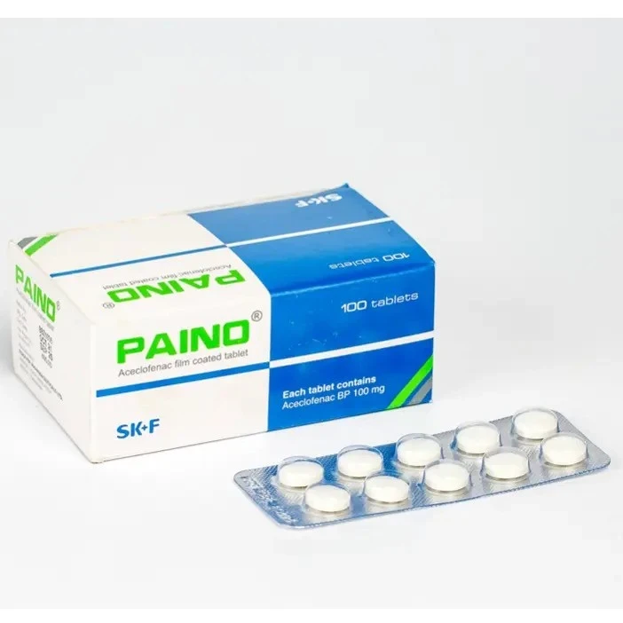Pack Image: Paino 100 mg Tablet (10 x 10)