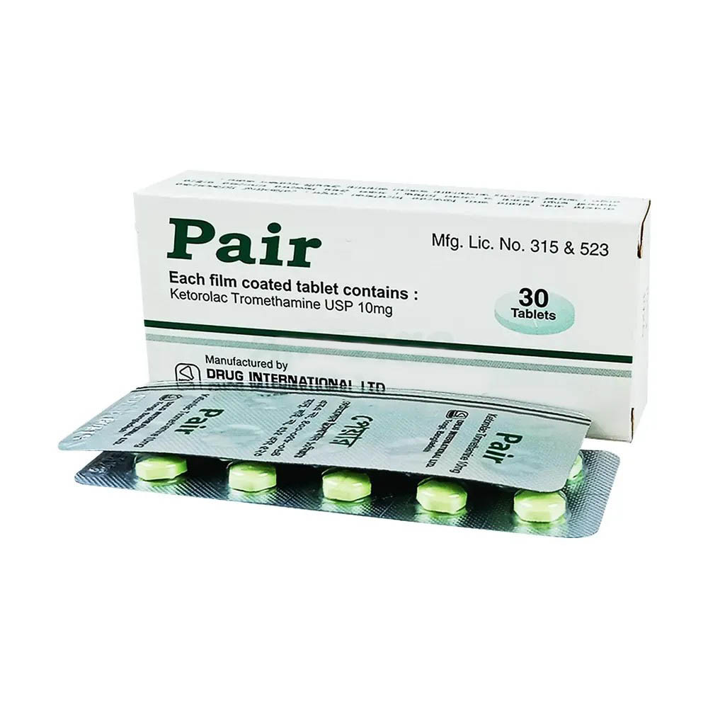Pack Image: Pair 10 mg Tablet (3 x 10)