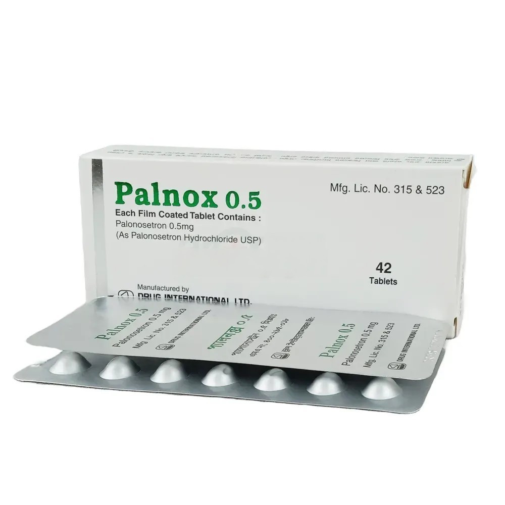 Pack Image: Palnox 0.5 mg Tablet (3 x 14)