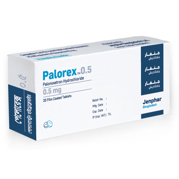 Pack Image: Palorex 0.5 mg Tablet (2 x 10)