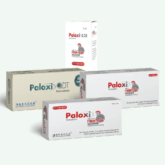 Pack Image: Paloxi 0.25 mg Injection (5 ml ampoule)