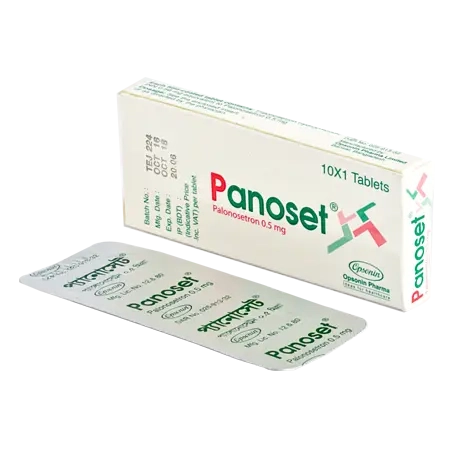 Pack Image: Panoset 0.5 mg Tablet (1 x 10)