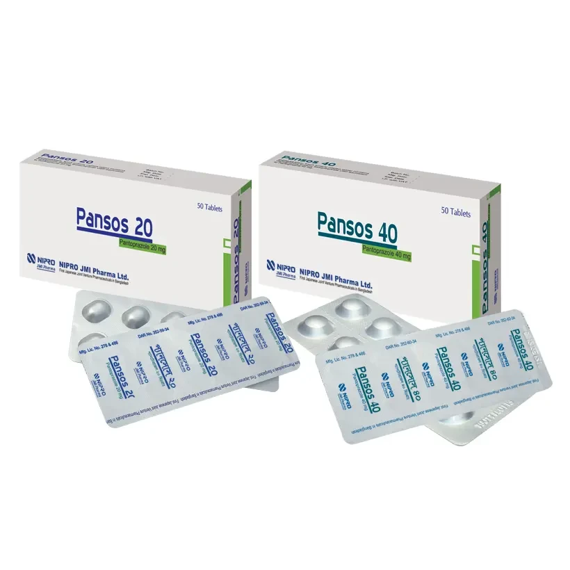 Pack Image: Pansos 20 mg Tablet (5 x 10)
