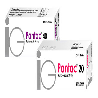 Pack Image: Pantac 20 mg Tablet (6 x 10)