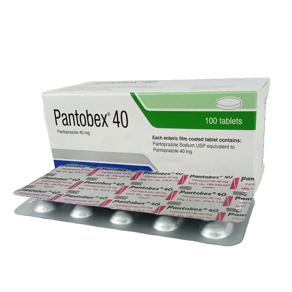Pack Image: Pantobex 40 mg Tablet (10 x 10)