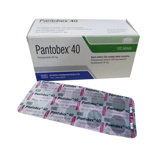 Pack Image: Pantobex 40 mg Tablet (10 x 10)