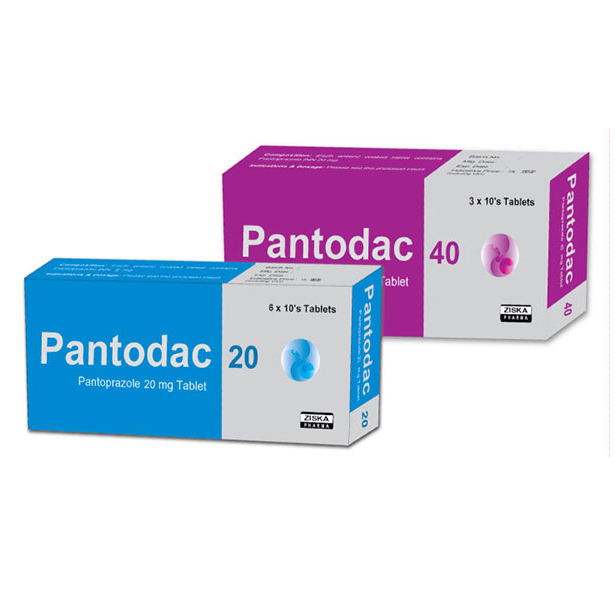 Pack Image: Pantodac 40 mg Tablet (3 x 10)