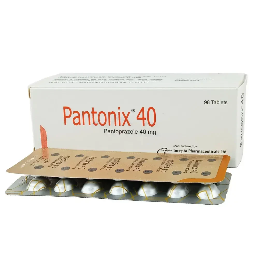Pack Image: Pantonix 40 mg Tablet (7 x 14)