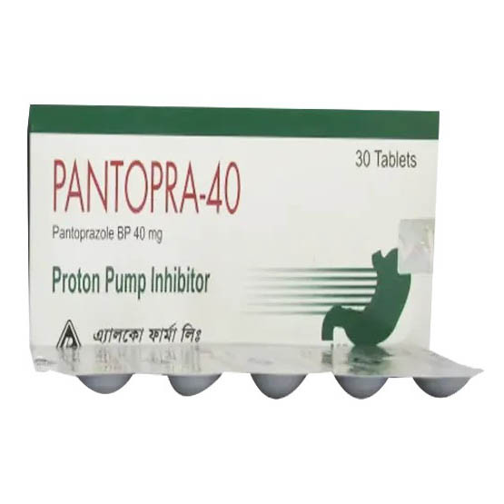 Pack Image: Pantopra 40 mg Tablet (3 x 14)