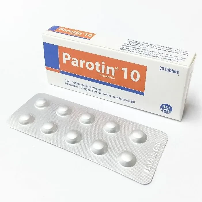 Pack Image: Parotin 10 mg Tablet (3 x 10)
