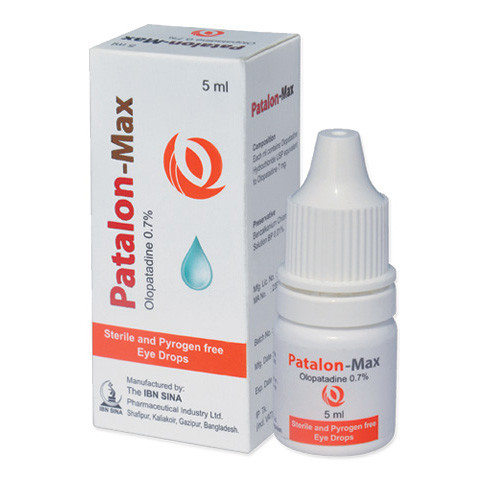 Pack Image: Patalon Max 0.7% Eye Drop (5 ml drop)