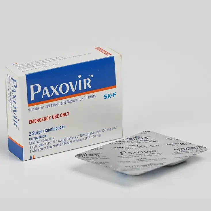 Pack Image: Paxovir 150 mg Tablet (6 tablet combipack)