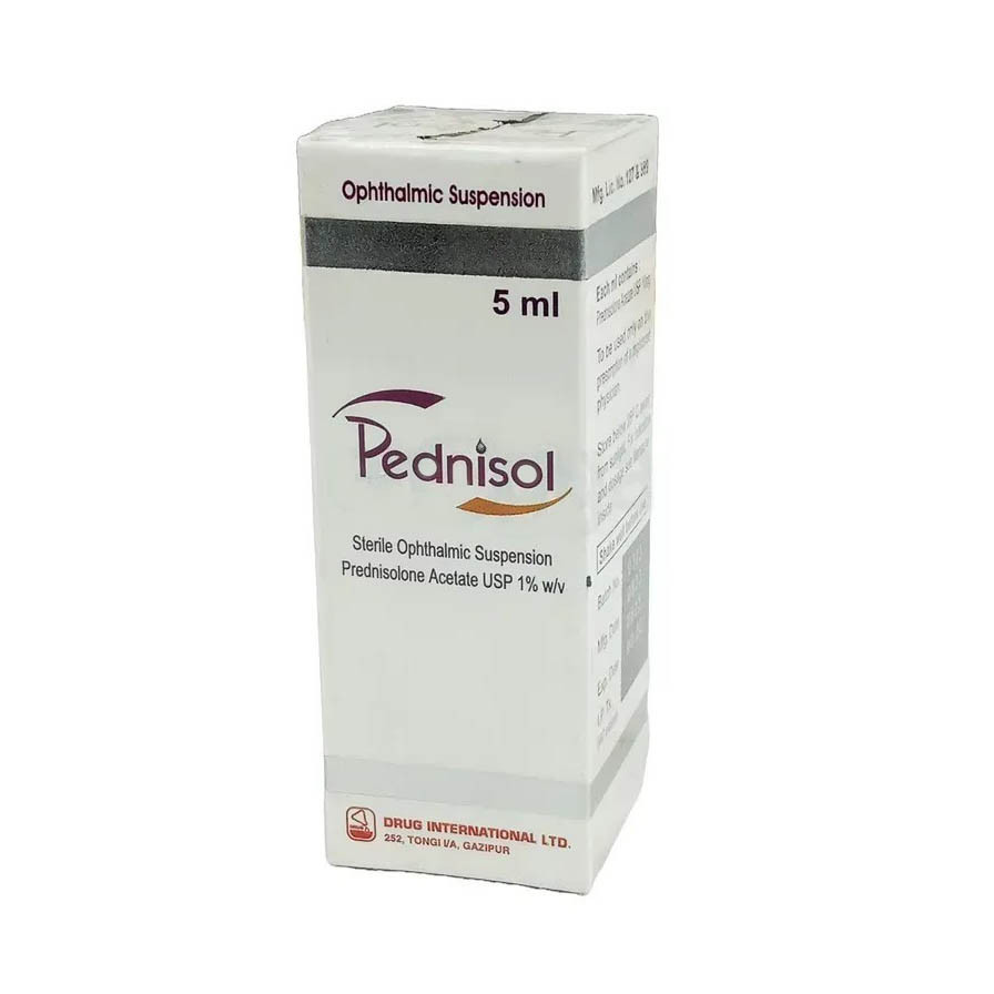 Pack Image: Pednisol 1% Suspension (5 ml drop)