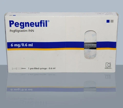 Pack Image: PegNeufil 6 mg Injection (0.6 ml pre-filled syringe)