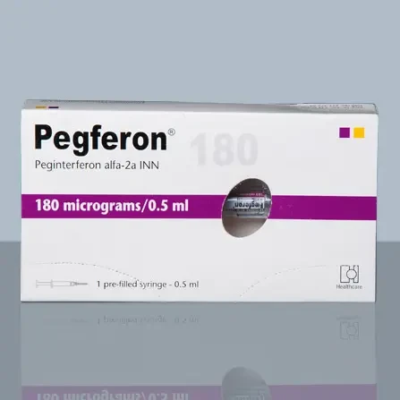 Pack Image: Pegferon 180 mcg Injection (0.5 ml pre-filled syringe)