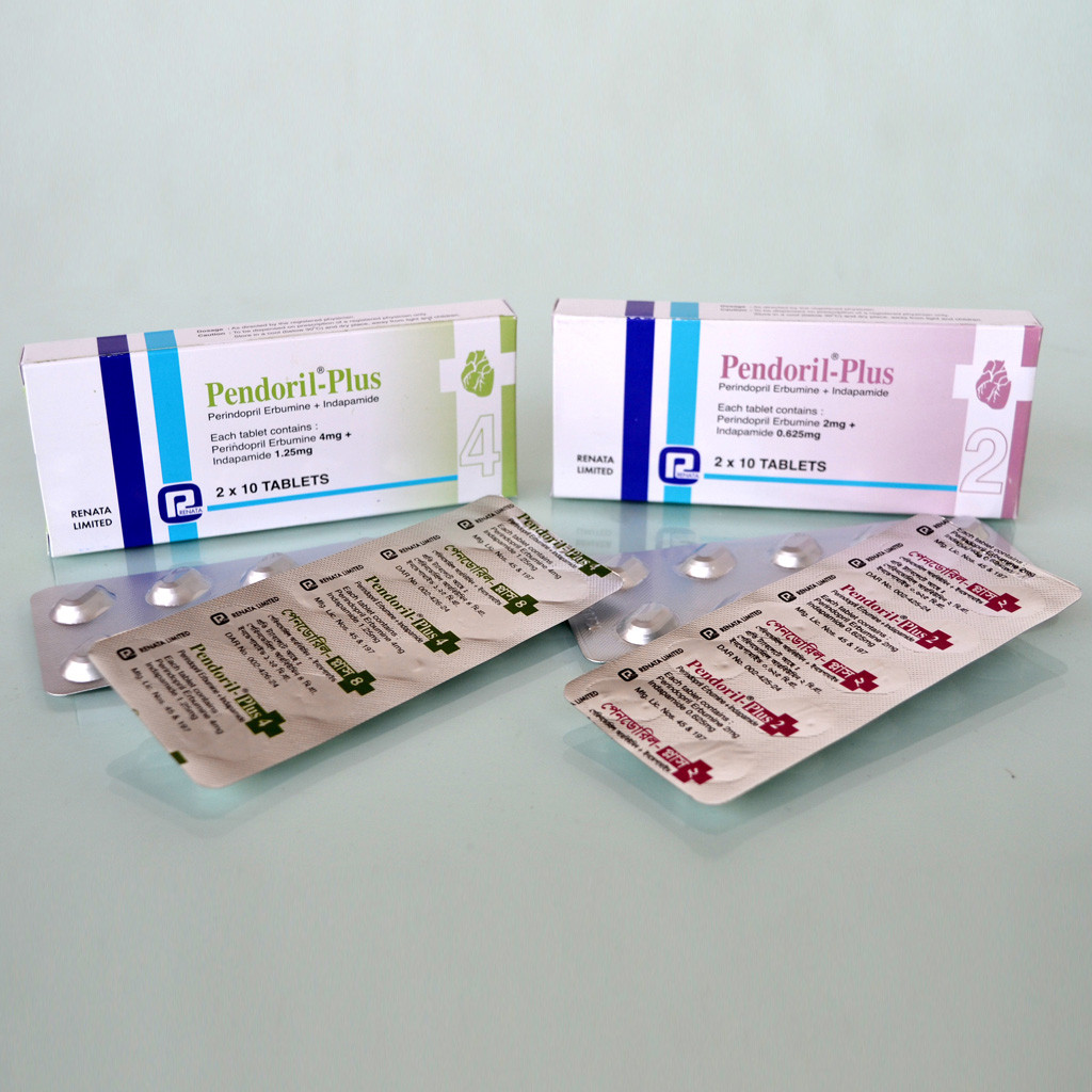Pack Image: Pendoril Plus 2 mg Tablet (2 x 10)