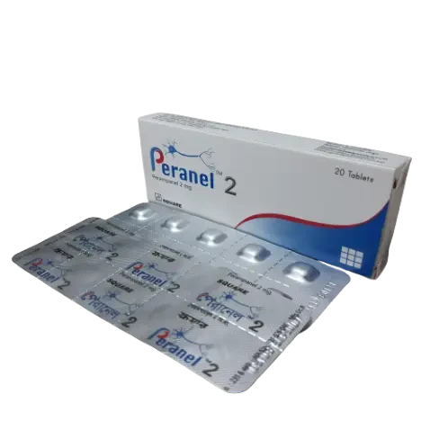 Pack Image: Peranel 2 mg Tablet (2 x 10)