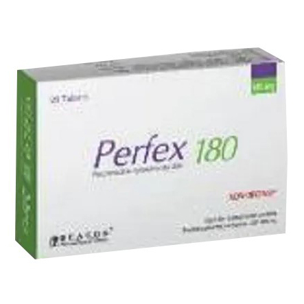 Pack Image: Perfex 180 mg Tablet (2 x 10)