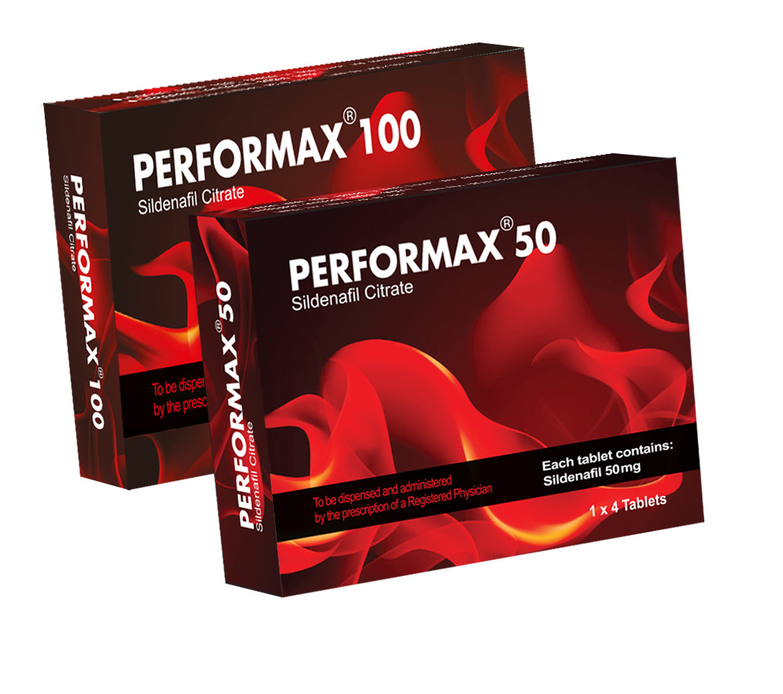 Pack Image: Performax 100 mg Tablet (1 x 4)