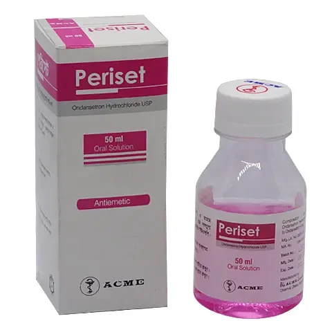 Pack Image: Periset 4 mg Oral Solution (50 ml bottle)