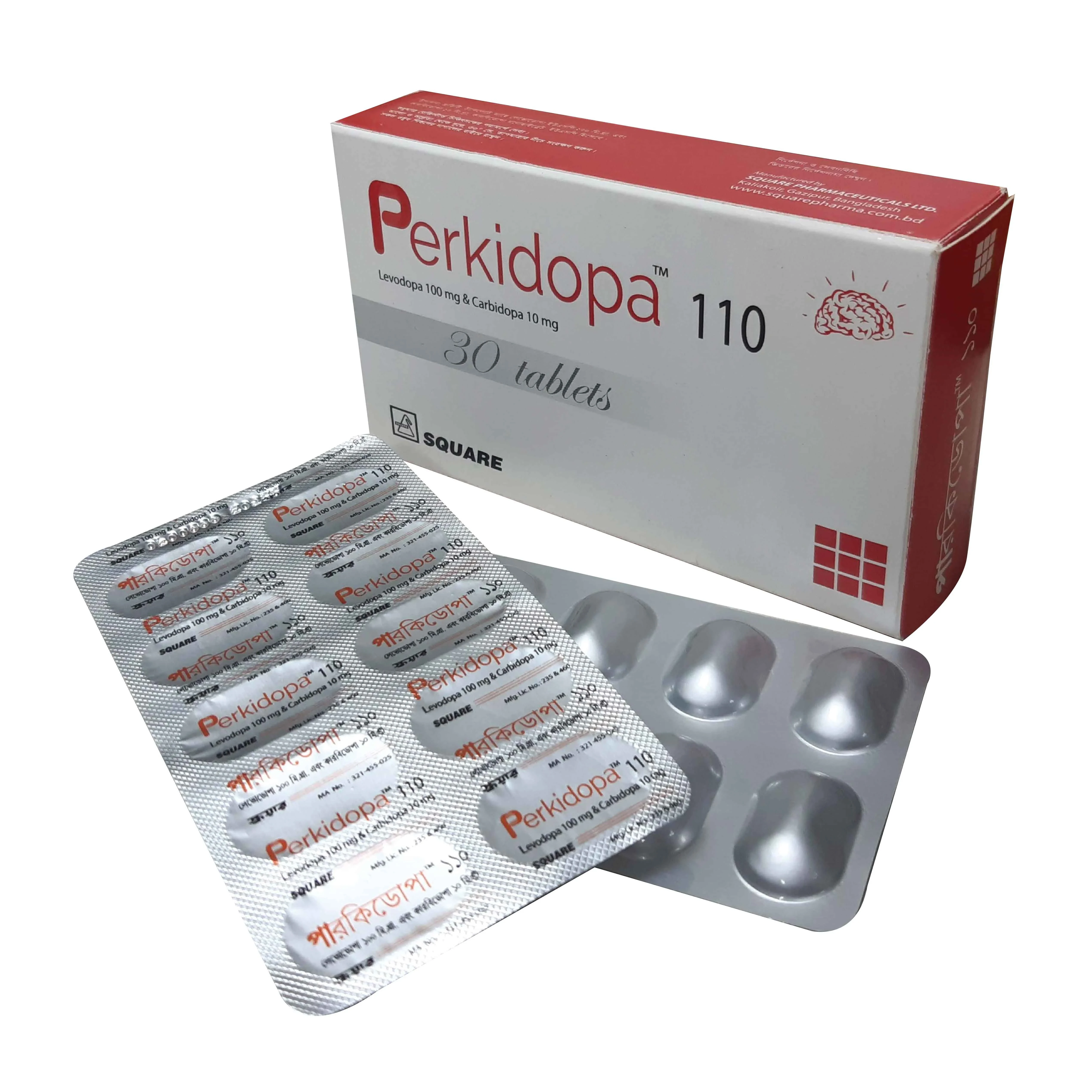 Pack Image: Perkidopa 100 mg Tablet (2 x 15)