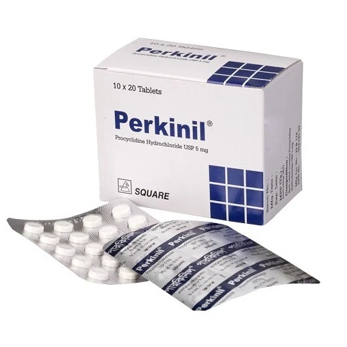 Pack Image: Perkinil 5 mg Tablet (10 x 20)