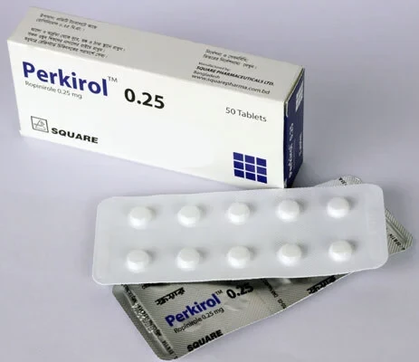 Pack Image: Perkirol 0.25 mg Tablet (5 x 10)