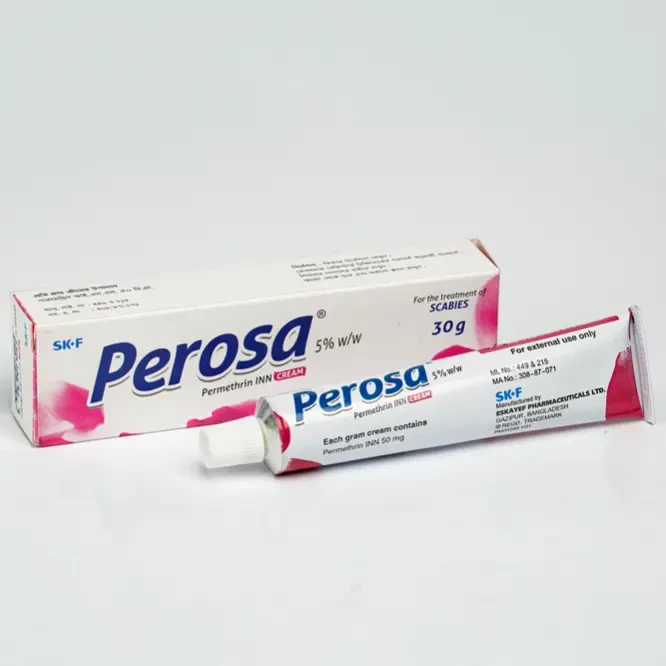 Pack Image: Perosa 5% w Cream (30 gm tube)
