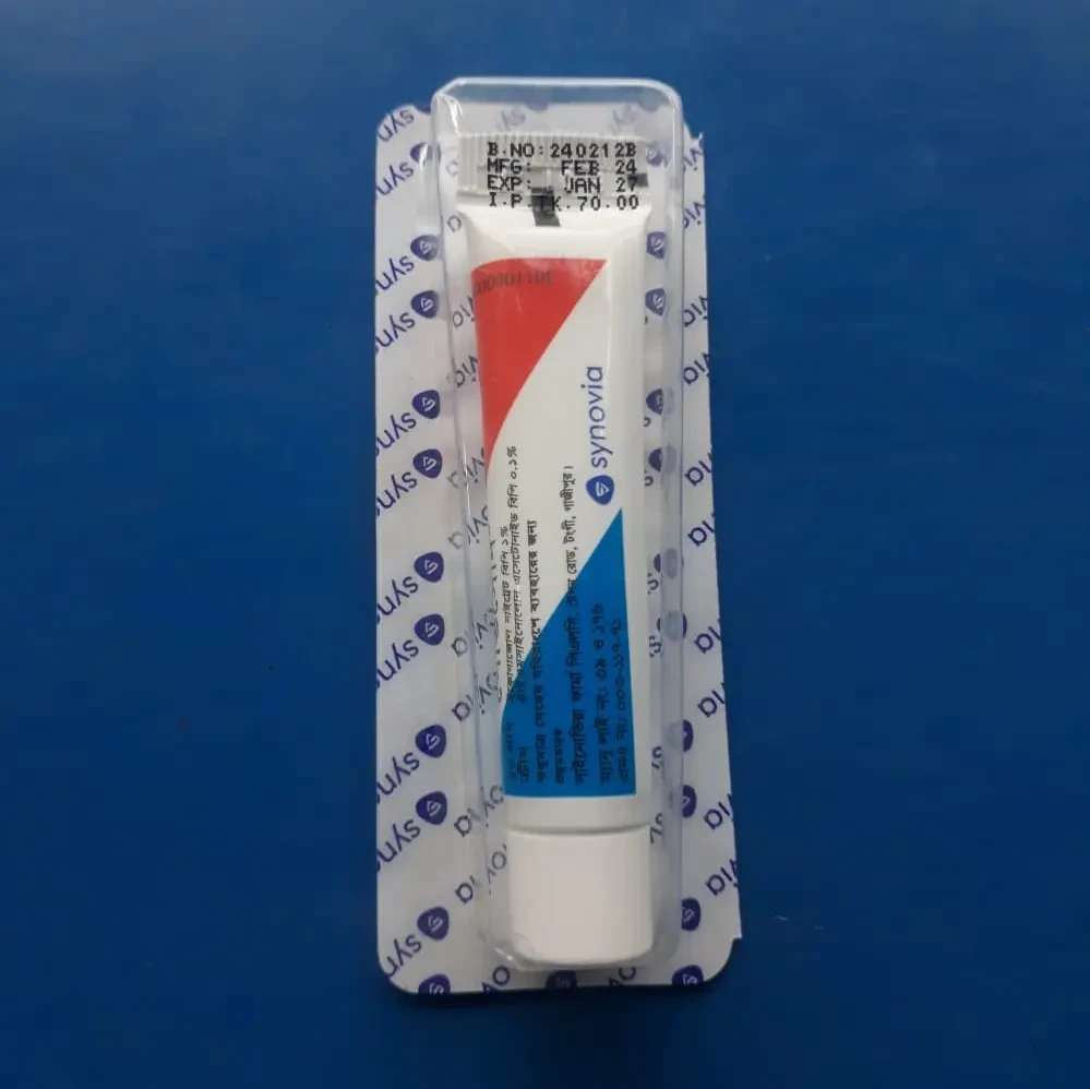 Pack Image: Pevisone 1% 0.1% Cream (10 gm tube)