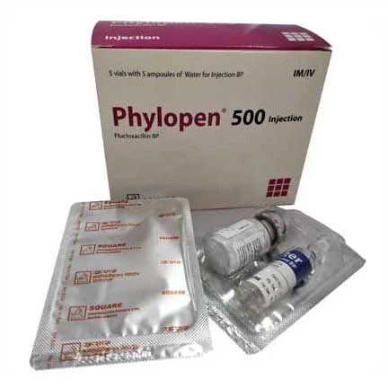 Pack Image: Phylopen 500 mg Injection (500 mg vial)