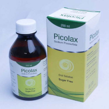 Pack Image: Picolax 5 mg Oral Solution (100 ml bottle)