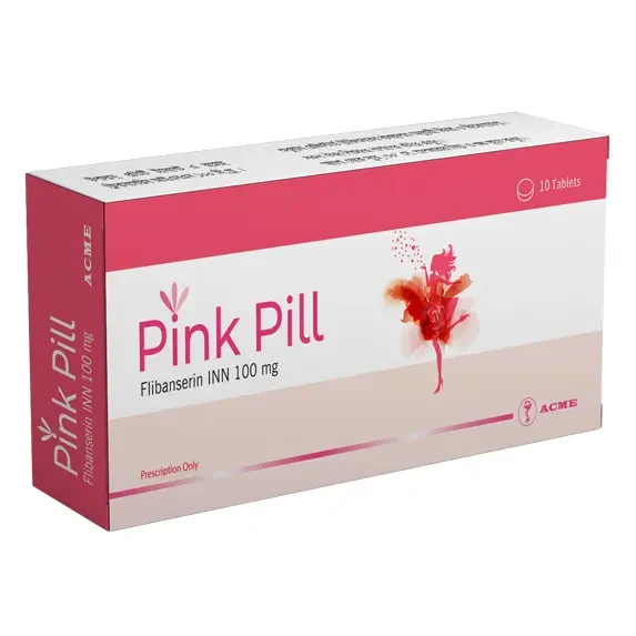 Pack Image: Pink Pill 100 mg Tablet (1 x 10)