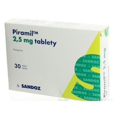 Pack Image: Piramil 2.5 mg Tablet (3 x 10)