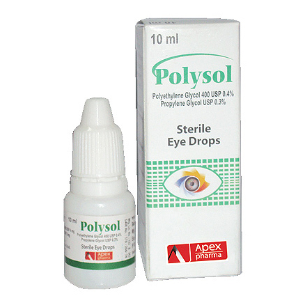 Pack Image: Polysol 0.4% 0.3% Eye Drop (10 ml drop)