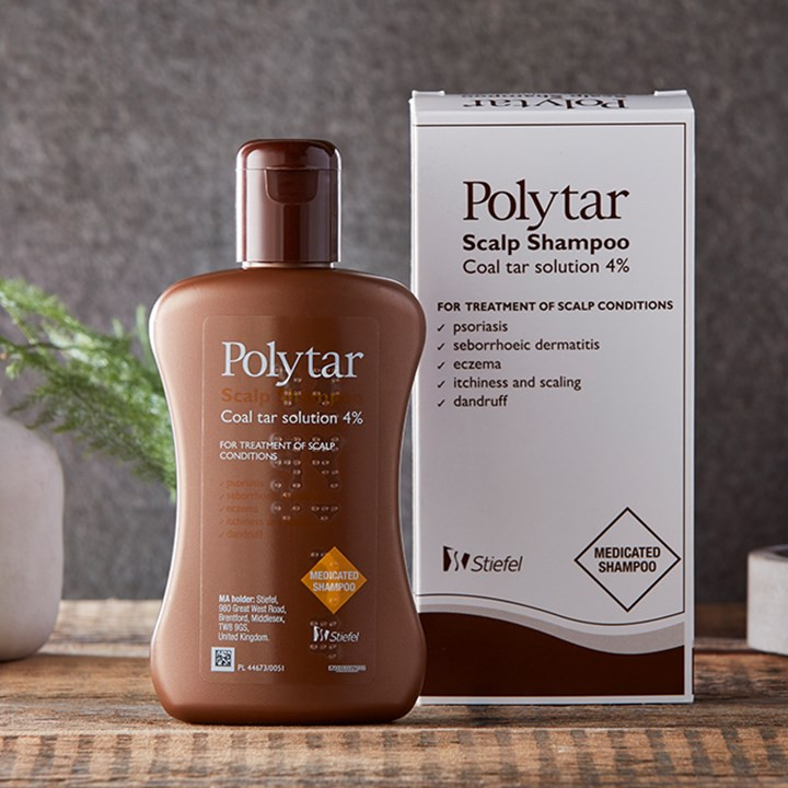 Pack Image: Polytar Shampoo (150 ml bottle)