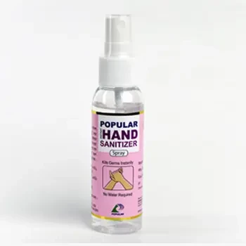 Pack Image: Popular Hand Sanitizer 75% 0.125% Hand Rub (200 ml bottle)