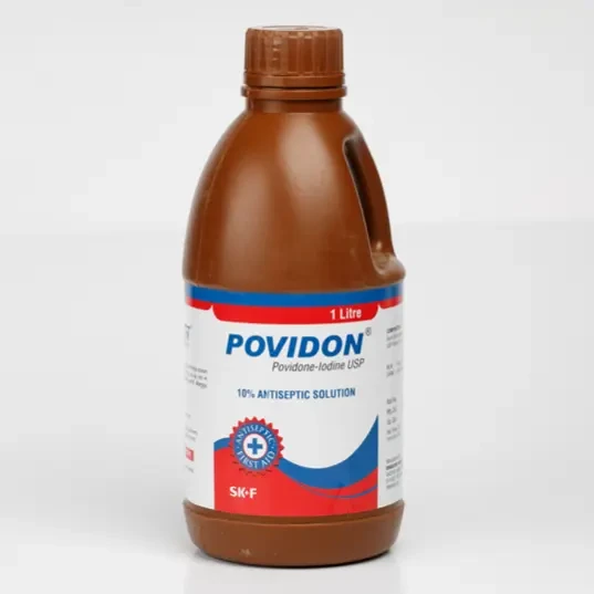 Pack Image: Povidon 10% w Solution (1000 ml bottle)
