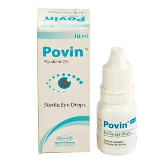 Pack Image: Povin 5% v Eye Drop (10 ml drop)