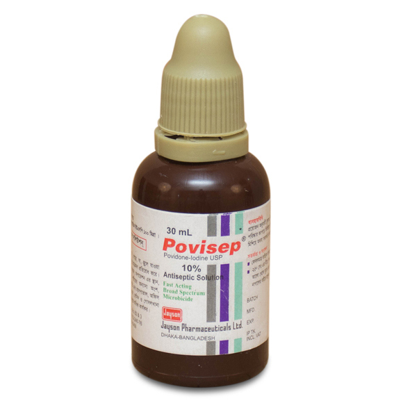 Pack Image: Povisep 10% w Solution (100 ml bottle)