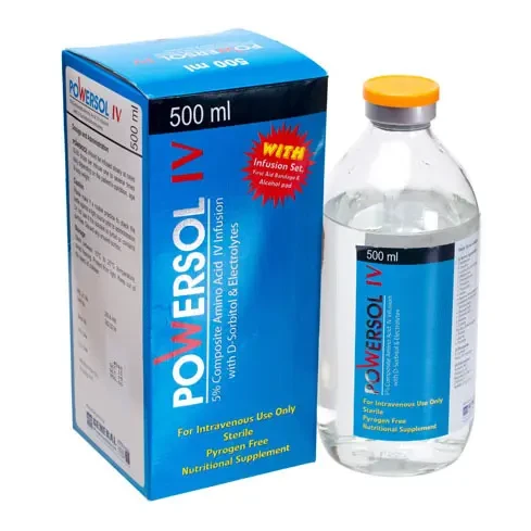 Pack Image: Powersol 5% Injection (500 ml bottle)