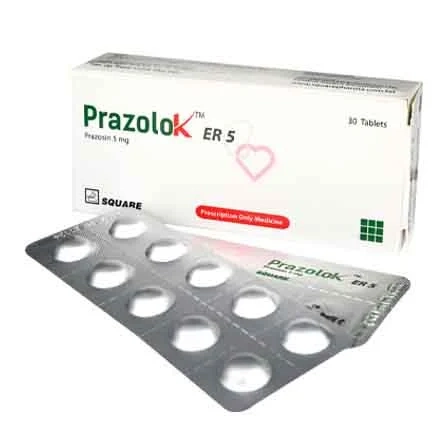 Pack Image: Prazolok ER 5 mg Tablet (3 x 10)