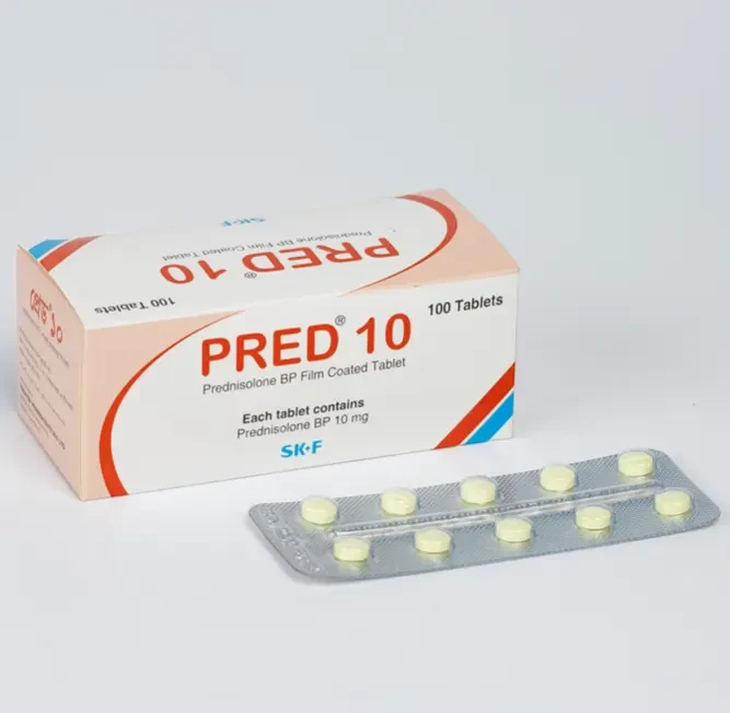 Pack Image: Pred 10 mg Tablet (10 x 10)