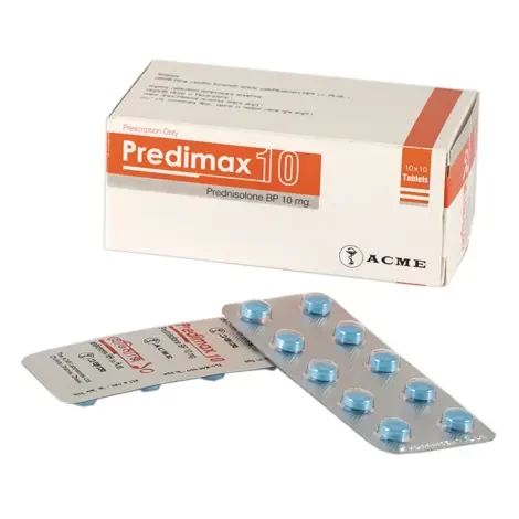 Pack Image: Predimax 10 mg Tablet (10 x 10)